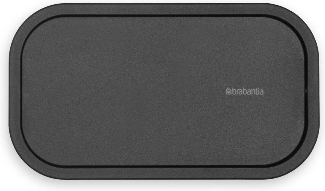 Brabantia MindSet Badkamer Afvalbakje 1.28L - Dark Grey