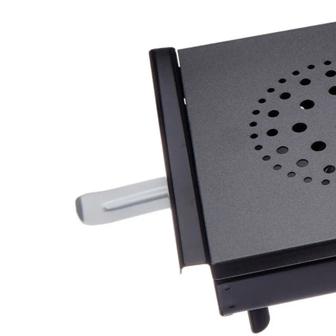 MasterClass Double Light Voedselverwarmer 17,3x33,2cm - Zwart