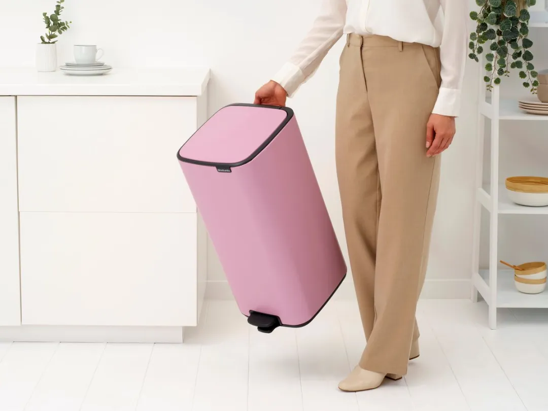 Brabantia Bo Pedaalemmer 30L - Lilac Pink - afbeelding 6 van 6