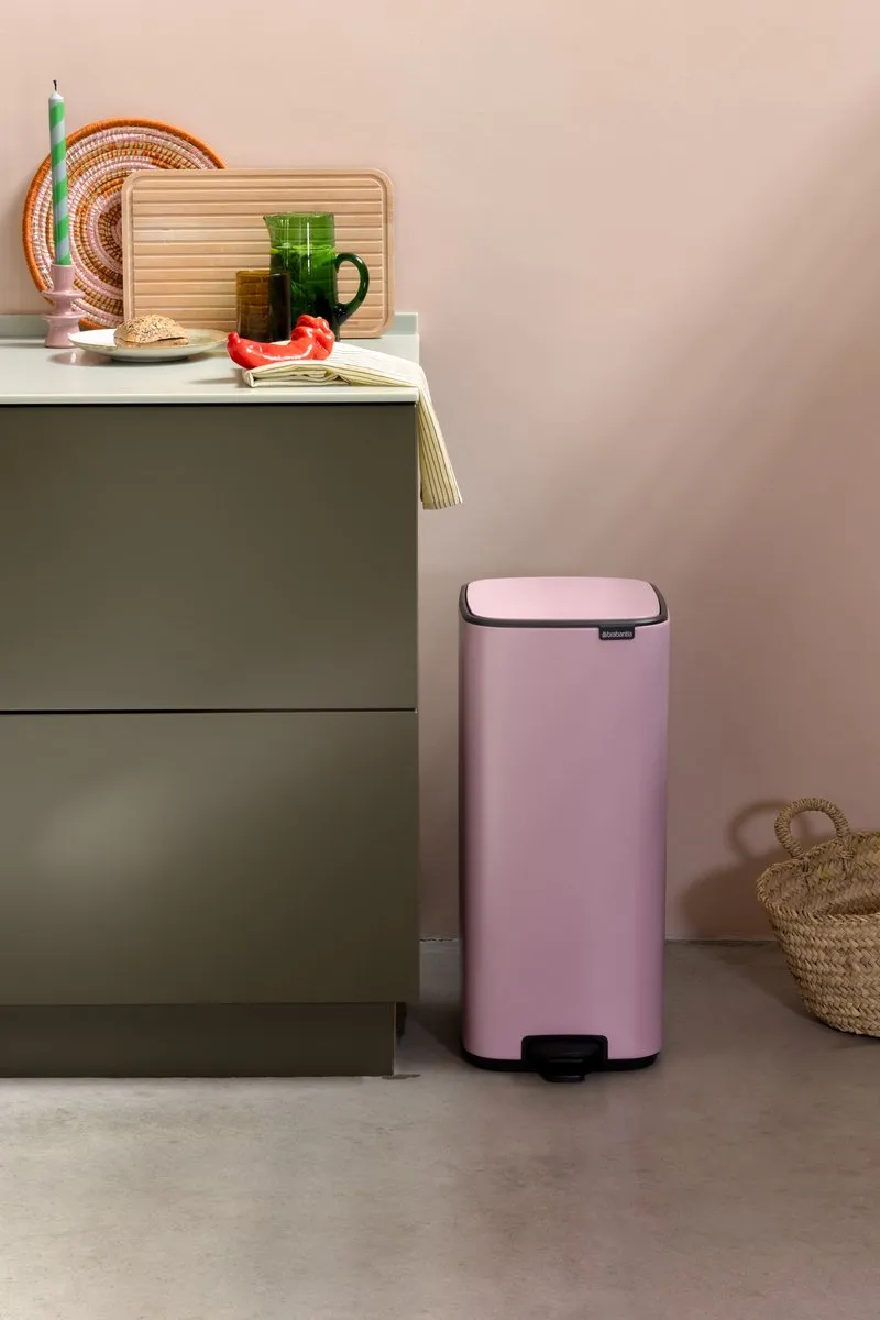 Brabantia Bo Pedaalemmer 30L - Lilac Pink