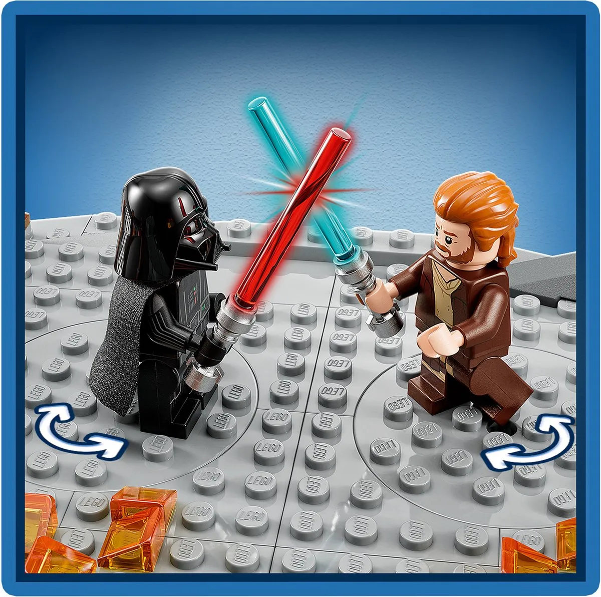 LEGO Star Wars Obi-Wan Kenobi vs. Darth Vader 75334