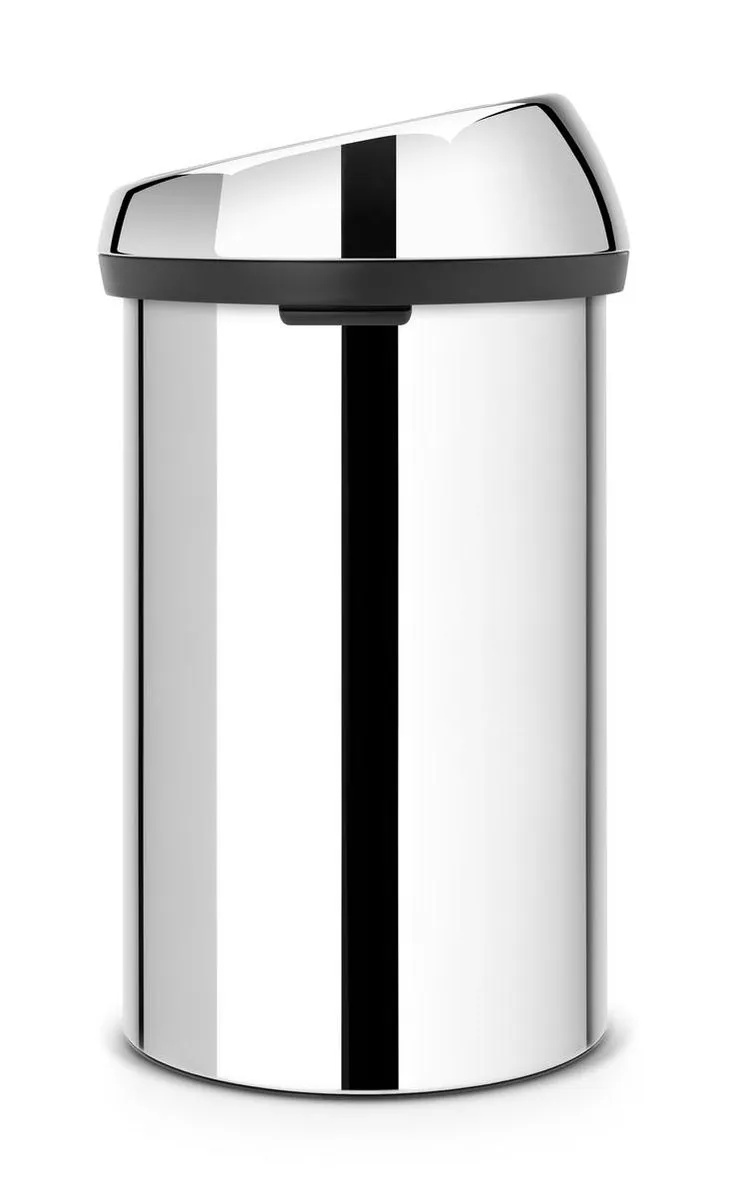 Brabantia Touch Bin Prullenbak 60L - Brilliant Steel
