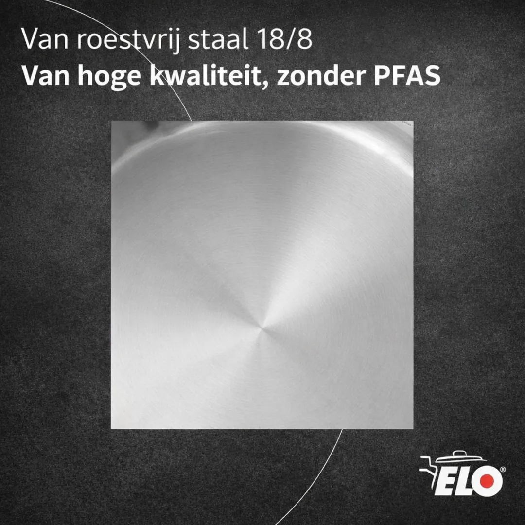 Fackelmann Elo Sauteerpan 24cm - Roestvrij staal - 2,5L