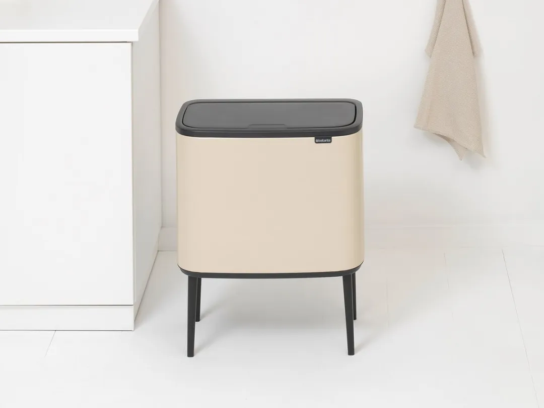 Brabantia Bo Touch Bin Prullenbak 36L - 1 Vak - Soft Beige