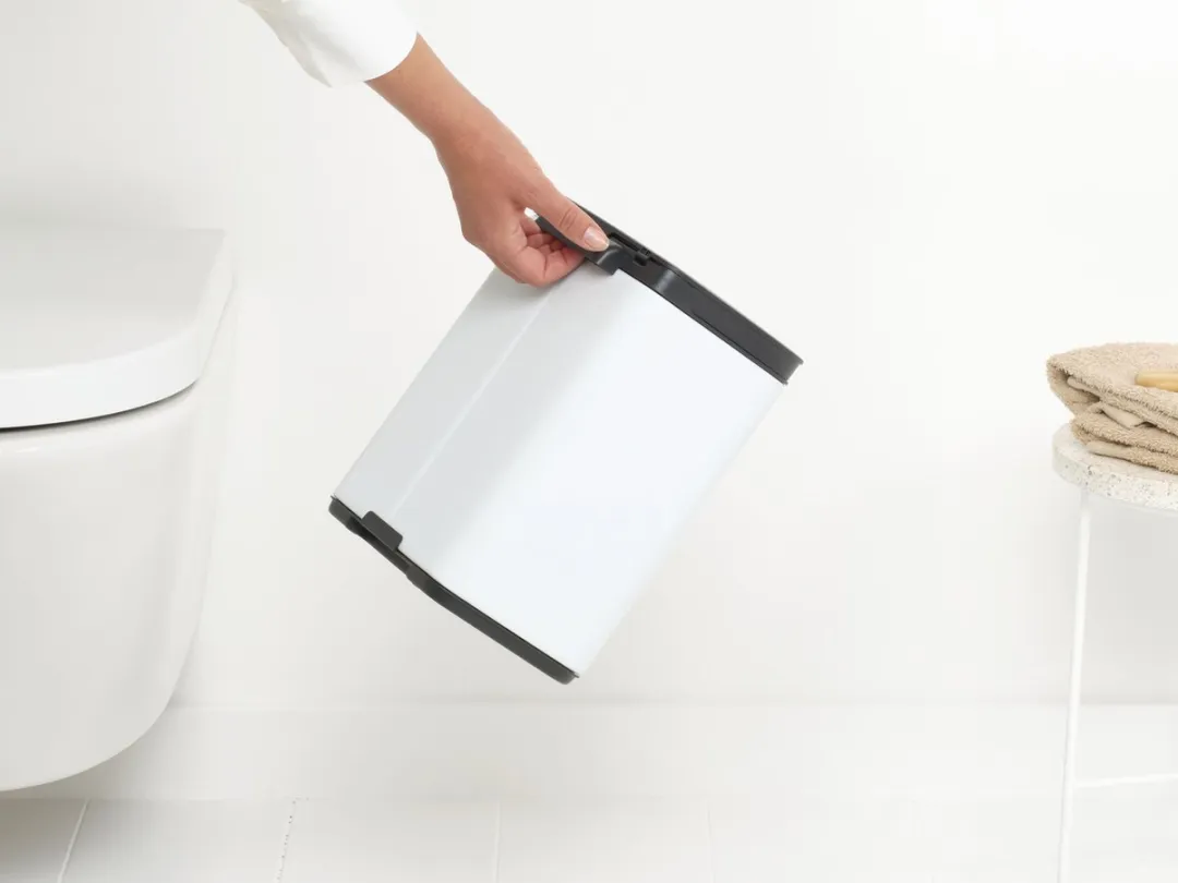 Brabantia Bo Prullenbak 4L - White - afbeelding 6 van 6