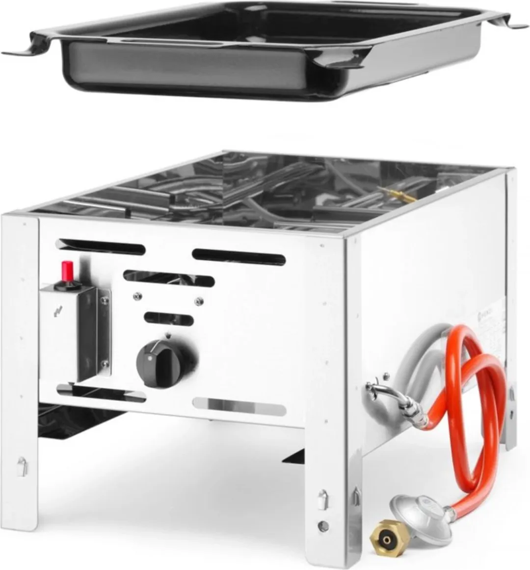 HENDI Compacte Gasbarbecue 5,8 kW