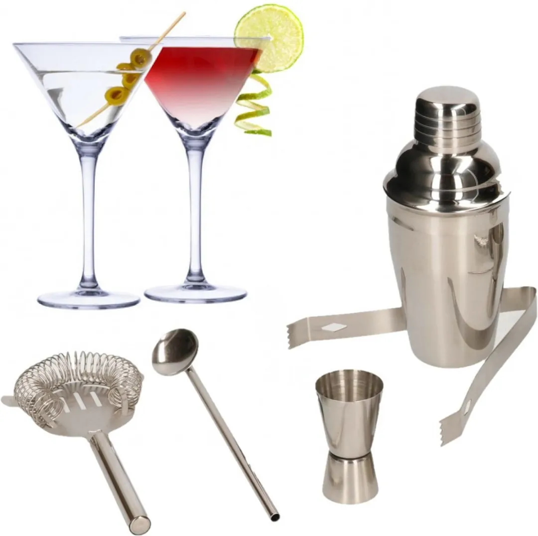 Alpina Martini Cocktailset 9-delig