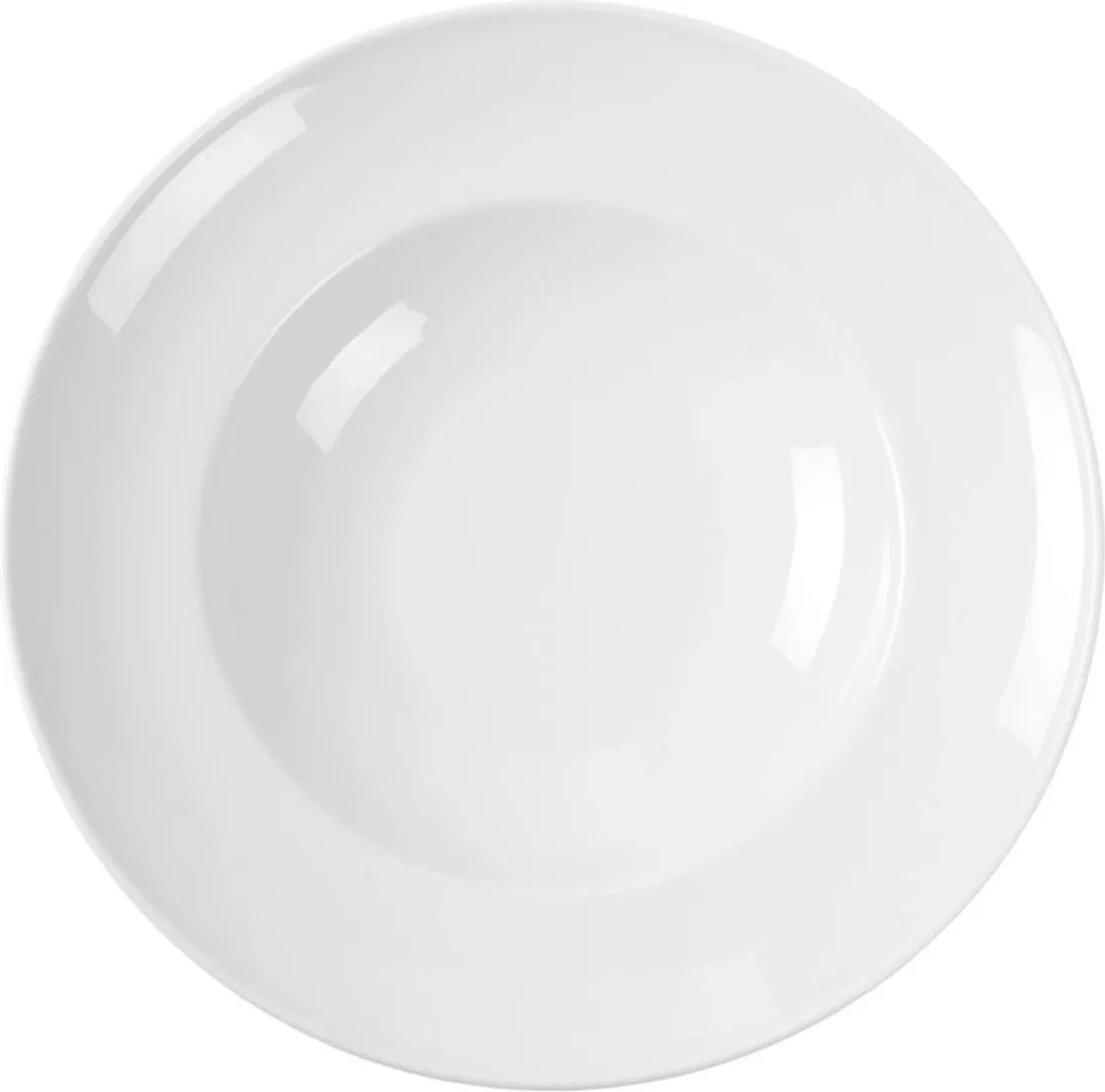 HENDI Pastabord Ø30cm - Versterkte randen - Wit