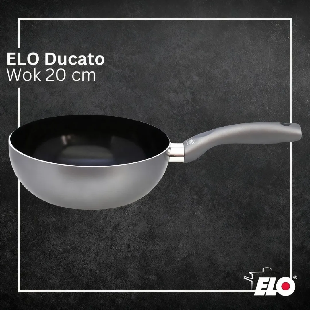 Fackelmann Elo 6662026 Wok 20cm - Anti-aanbak - Inductie - 1,1L