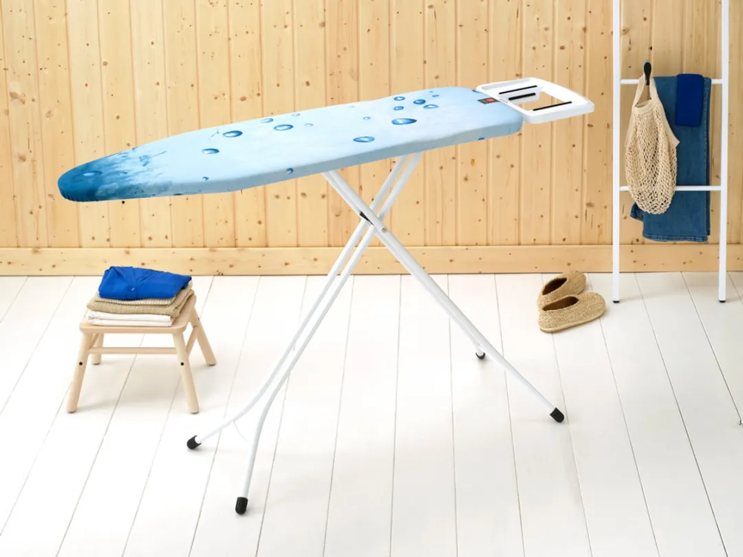 Brabantia Strijkplank B 108501 - 124x38cm - Stoomstrijkijzerhouder - Ice Water - afbeelding 6 van 6