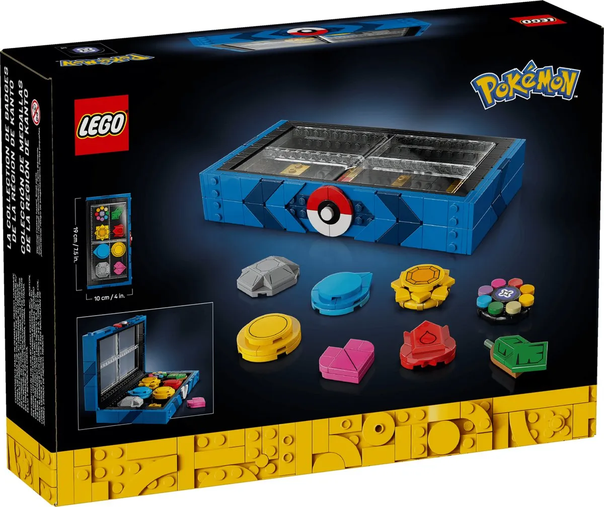 LEGO Pokémon Kanto Badges - 312 Stukken