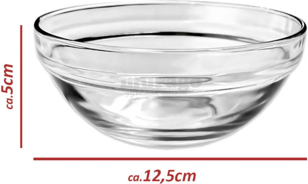 Alpina Set Glazen Kommen 2 Stuks
