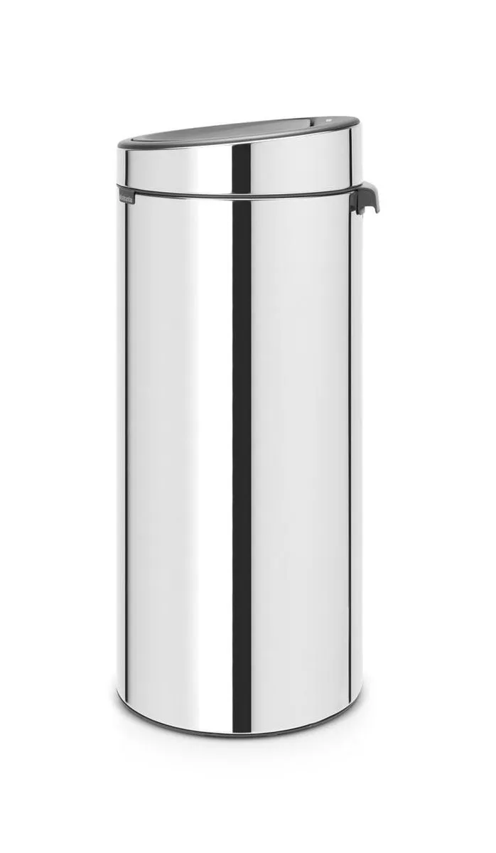 Brabantia Touch Bin Prullenbak 30L - Brilliant Steel