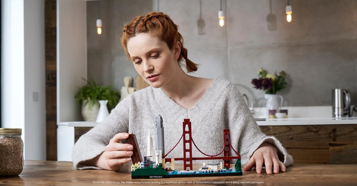 LEGO Architecture San Francisco 21043 - 565 Stukken - afbeelding 6 van 6