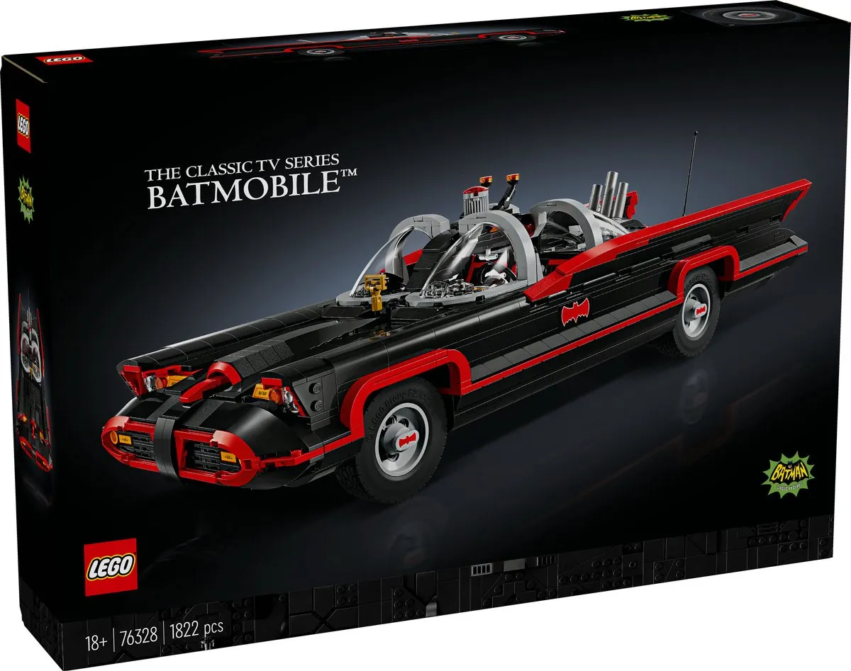 LEGO Batman Batmobiel 76328 - 1822 Stukken - Meerkleurig