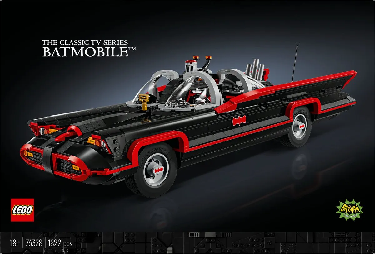 LEGO Batman Batmobiel 76328 - 1822 Stukken - Meerkleurig - afbeelding 6 van 6