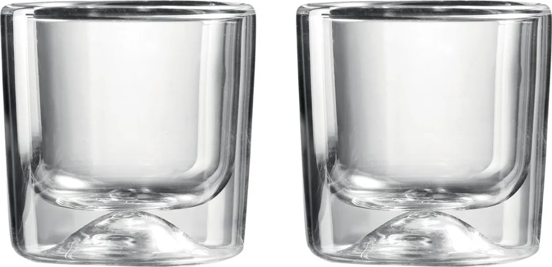 Guzzini 22300100 Dubbelwandig Glas - 2 Stuks