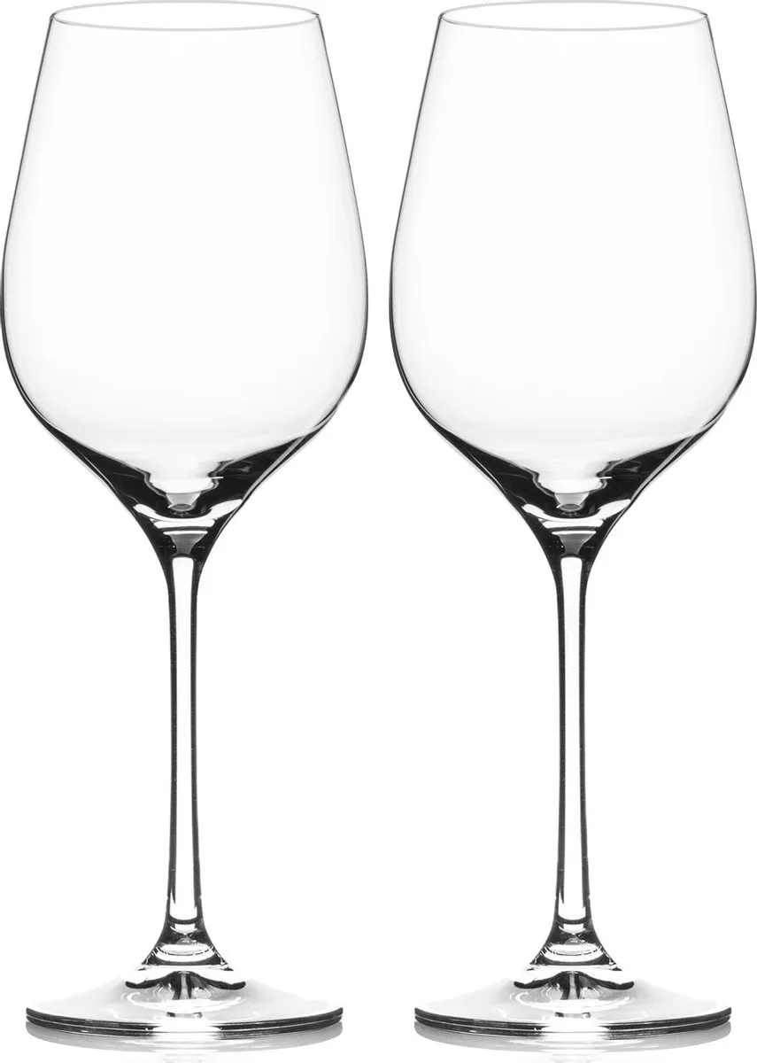 VacuVin Wijnglazen Rood - Set van 2 - 52cl - Kristalglas