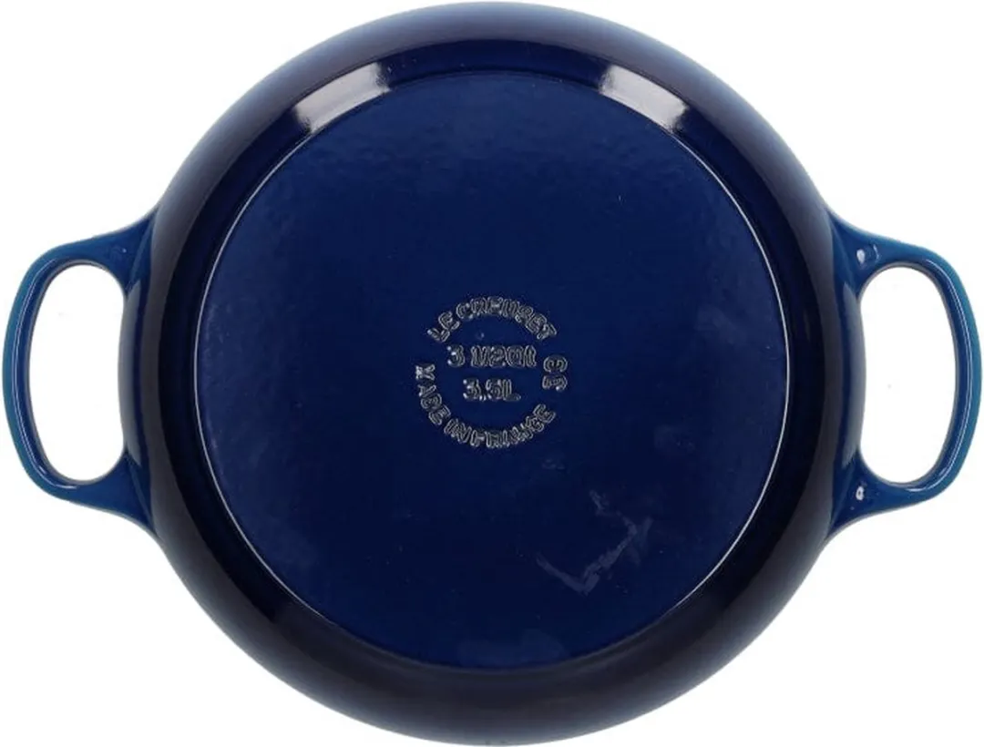 Le Creuset Braadpan Campagnard Signature Azure 30cm - 3,5L