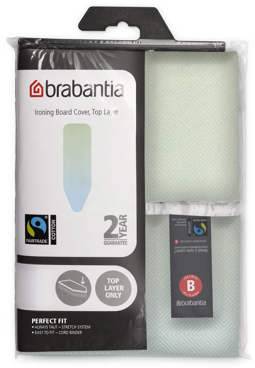 Brabantia Strijkplankhoes B 236044 - 124x38cm - Soothing Sea