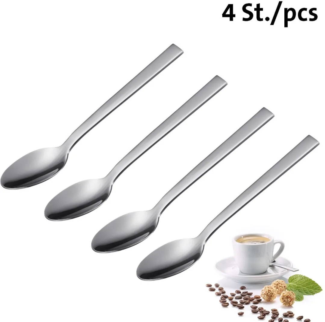 Westmark Espressolepels 4-delig - 11cm - 18/10 RVS