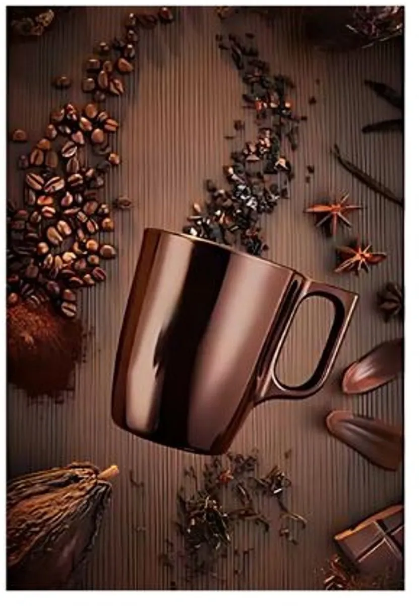Luminarc Cosy & Trendy Flashy Mok 25cl - Chocolade - afbeelding 2 van 3