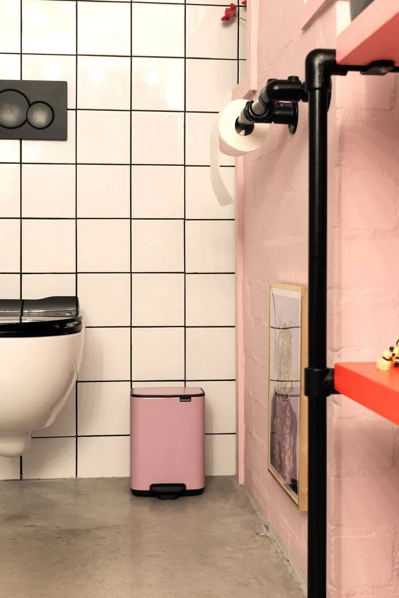 Brabantia Bo Pedaalemmer 12L - Lilac Pink