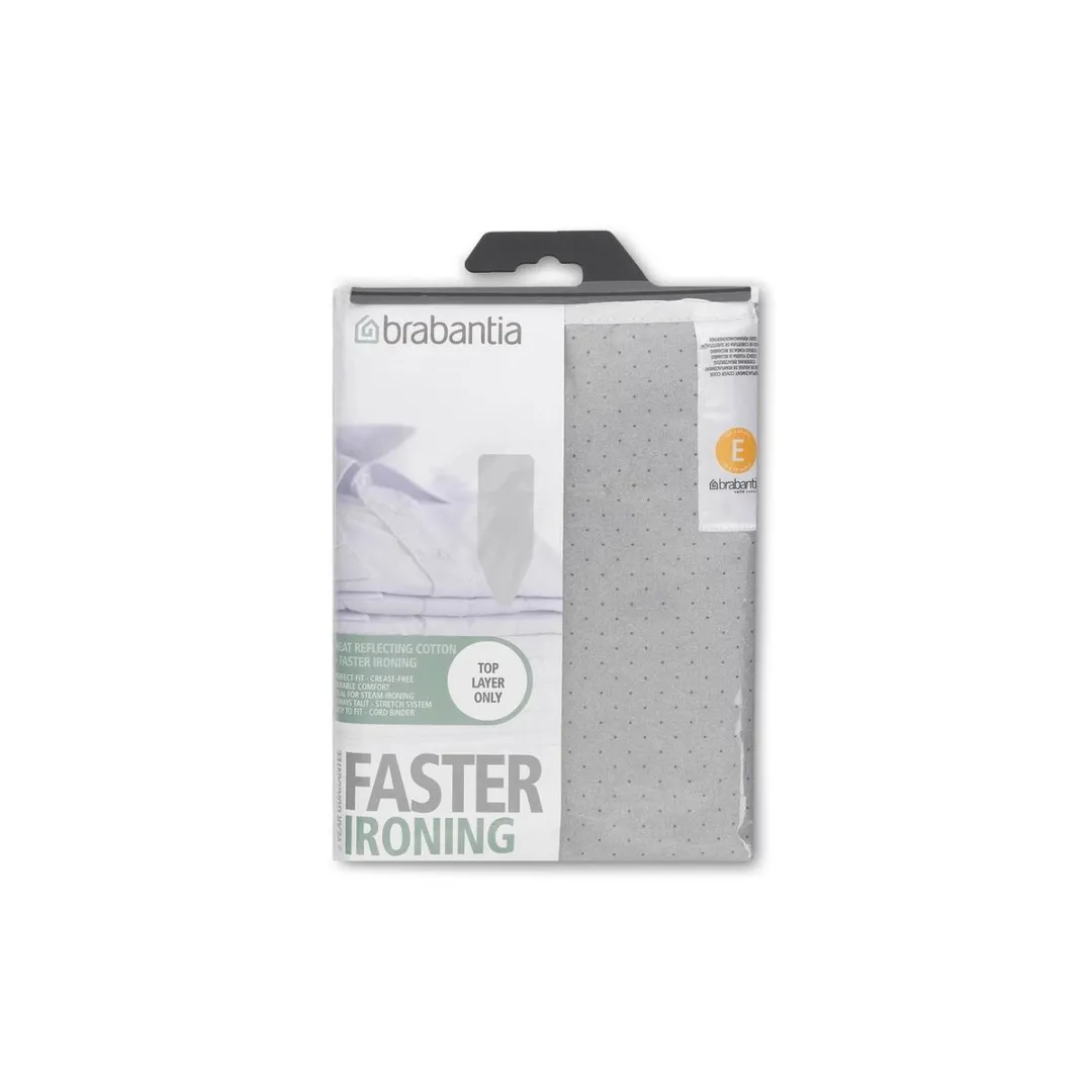 Brabantia Strijkplankhoes E 135x49cm - Grijs