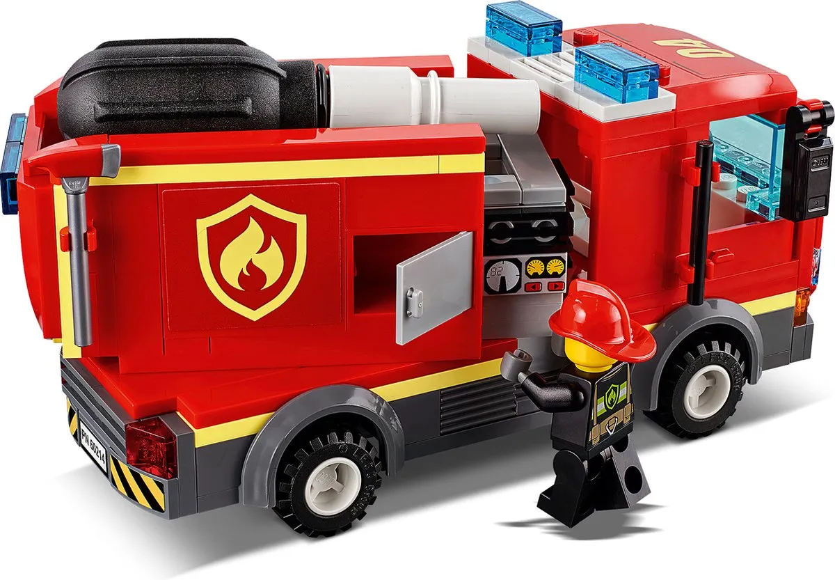 LEGO City 60214 Hamburgerrestaurant - 327 Stukken - 3 Minifiguren