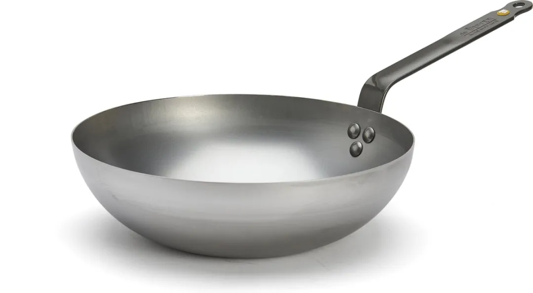 DeBuyer Mineral B Wok 28cm - Staal