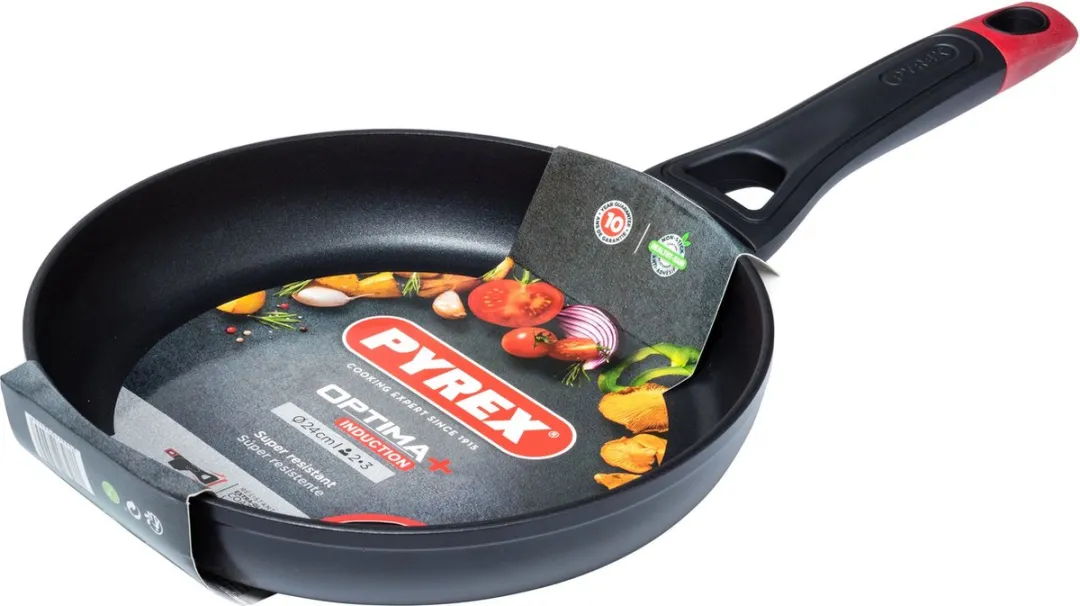 Pyrex Optima Wokpan Ø24cm - Zwart - afbeelding 6 van 6