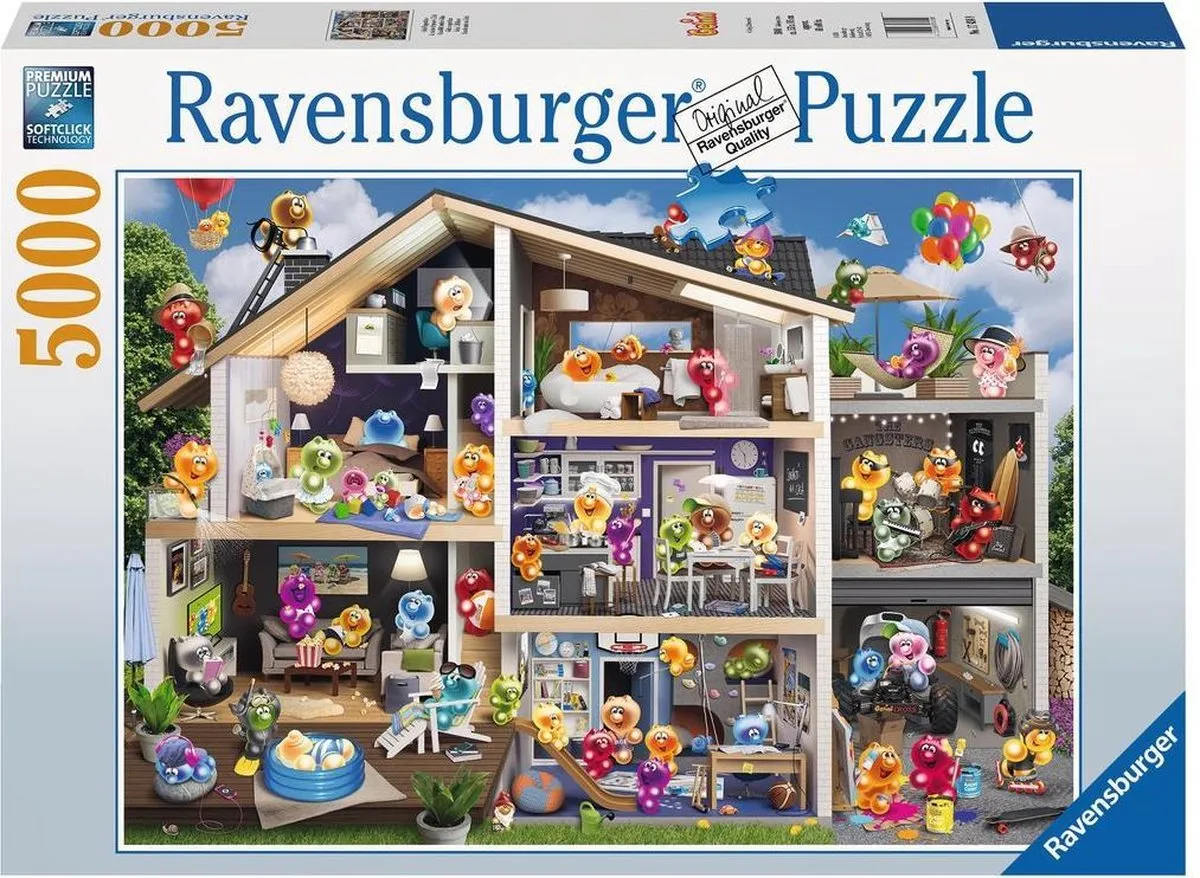 Ravensburger Gelini Dollshouse Legpuzzel 5000 Stuks - MPN 00.017.434