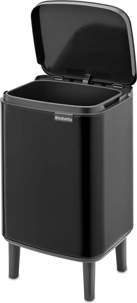 Brabantia Bo Hi Prullenbak 7L - Matt Black