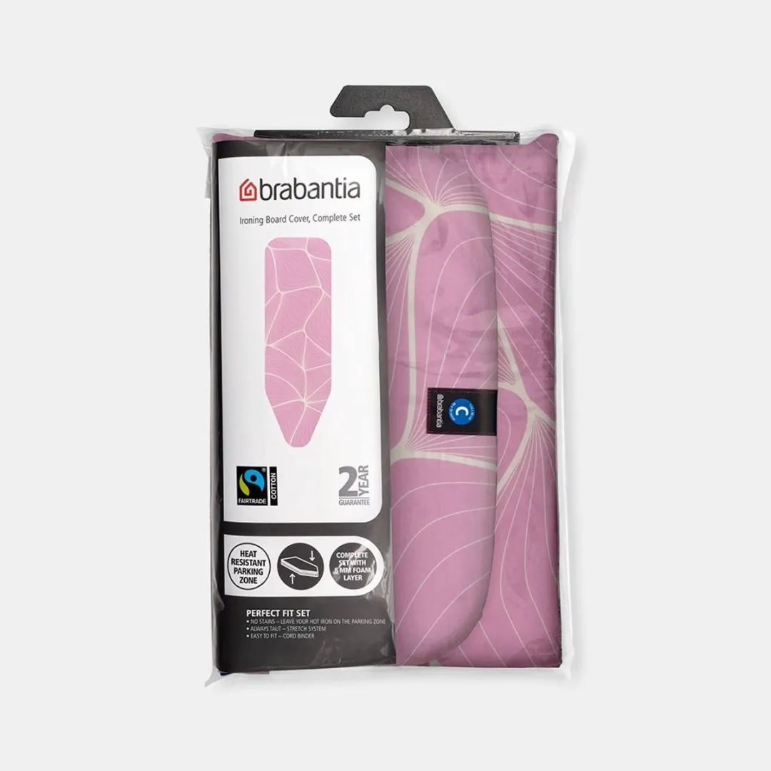Brabantia Strijkplankhoes 246166 - 124x45cm - Lilac Waves
