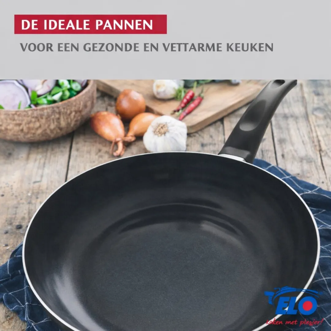 Fackelmann Elo Prima Keukengerei Set 5-delig - 2 Koekenpannen 20/28cm & 3 Kookpotten 12/20/24cm