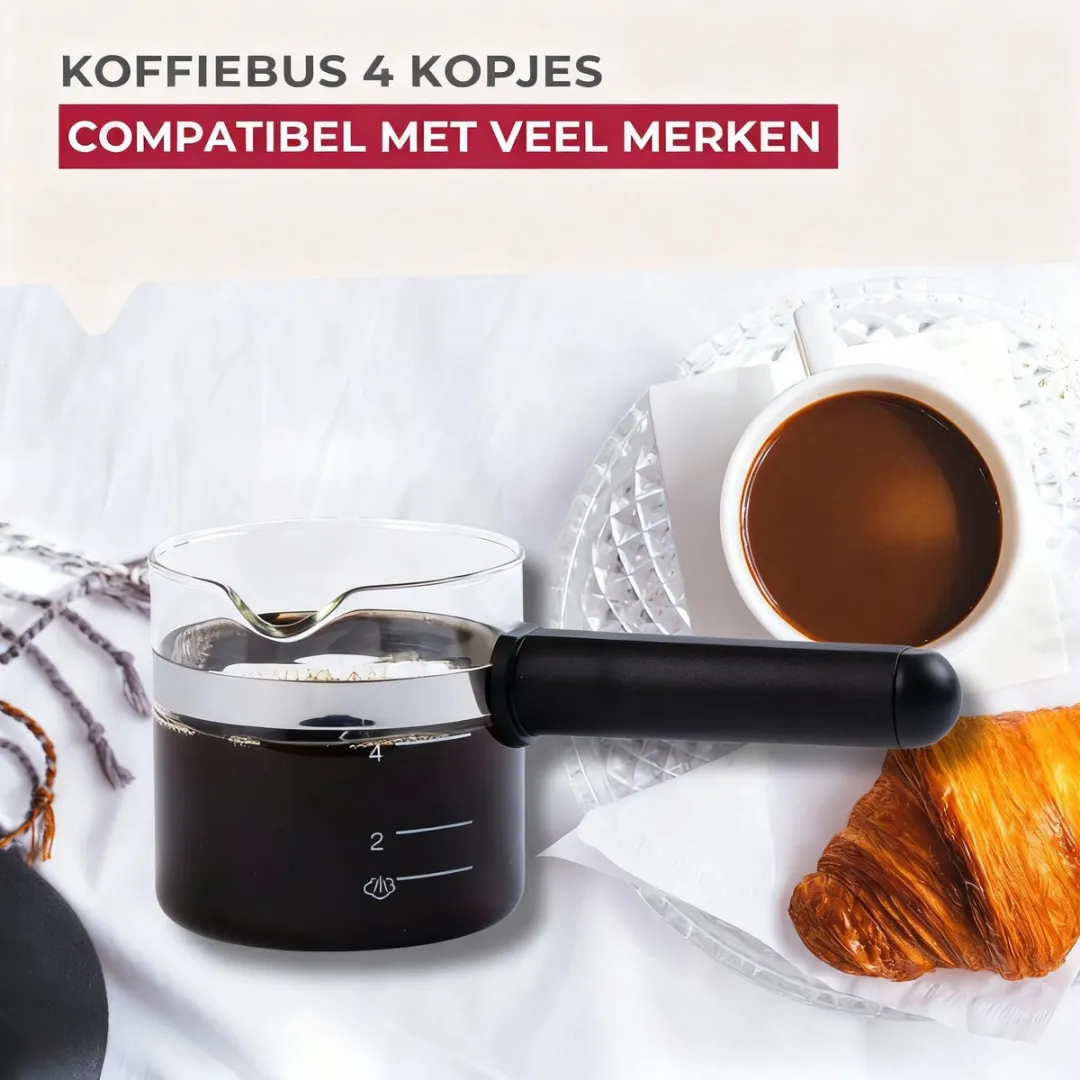 Fackelmann 2060950 Magnetronbestendige Espressokan 200ml - Glas - afbeelding 6 van 6