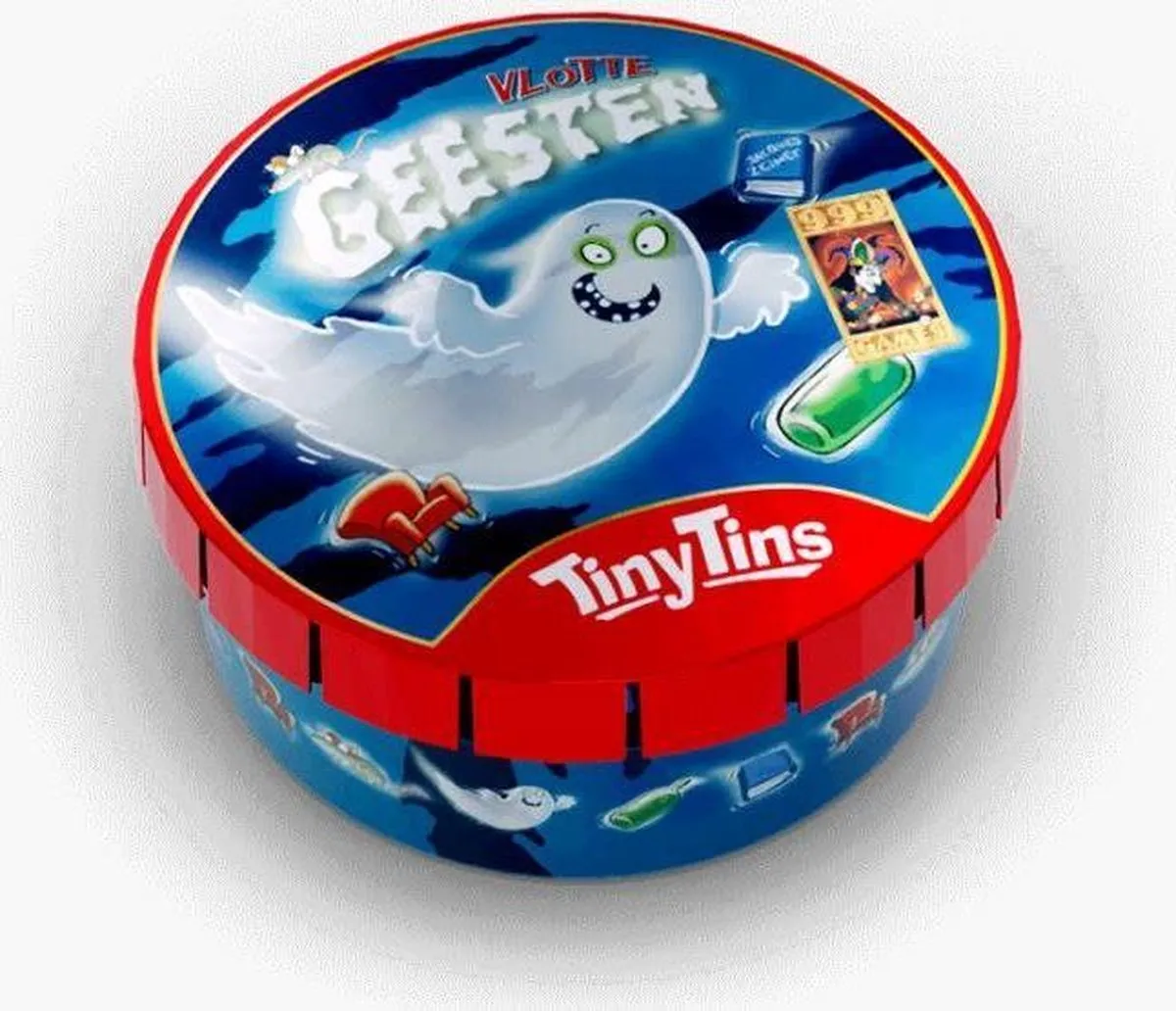 999 Games Tiny Tins Vlotte Geesten Kaartspel - 2-8 Spelers - afbeelding 6 van 6