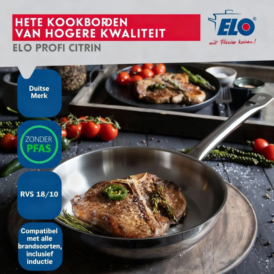 Fackelmann Elo Profi Citrin Keukengerei Set 6-delig - Inductie