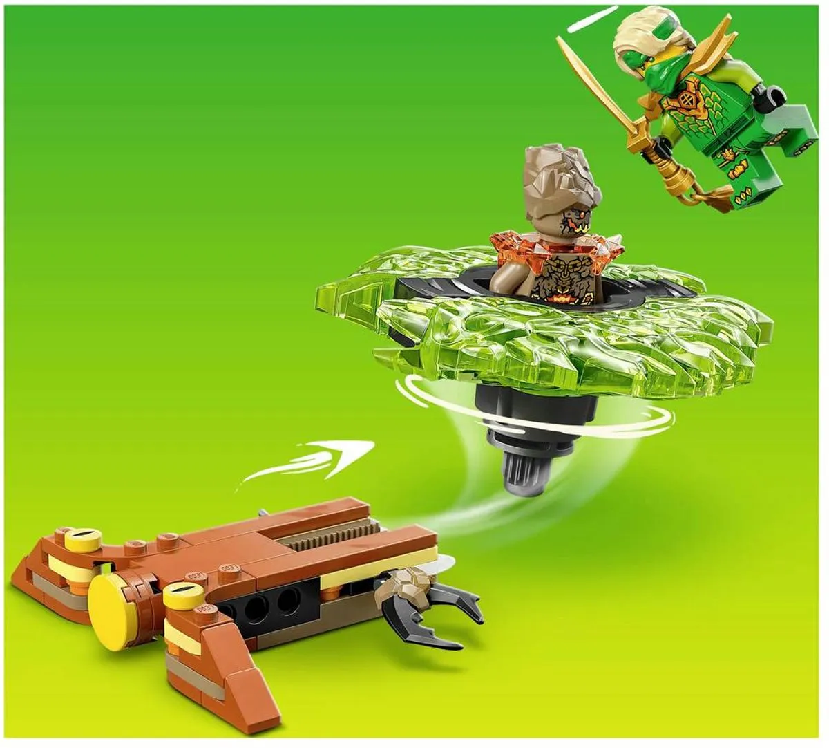LEGO Ninjago Lloyd Versus Grondmonsterspinner 71850 - 2 Minifiguren - afbeelding 6 van 6