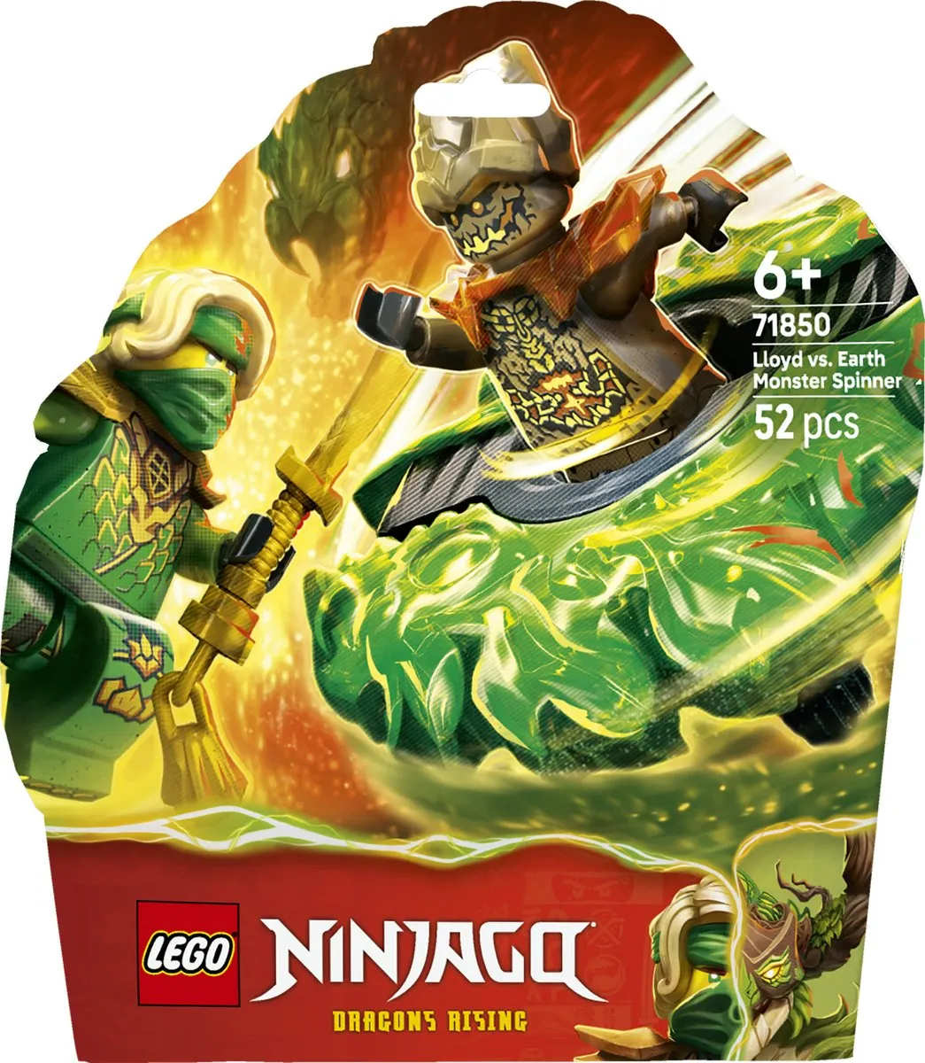 LEGO Ninjago Lloyd Versus Grondmonsterspinner 71850 - 2 Minifiguren