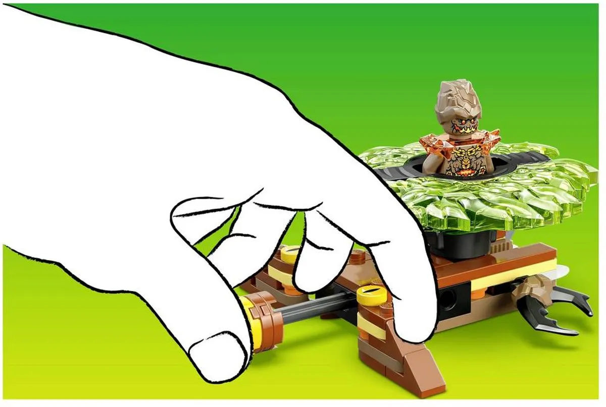 LEGO Ninjago Lloyd Versus Grondmonsterspinner 71850 - 2 Minifiguren