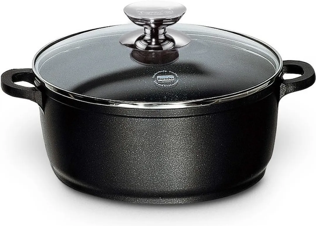 Berndes Vario Click Induction kookpan met deksel - aluminium - Ø 20 cm - Zwart