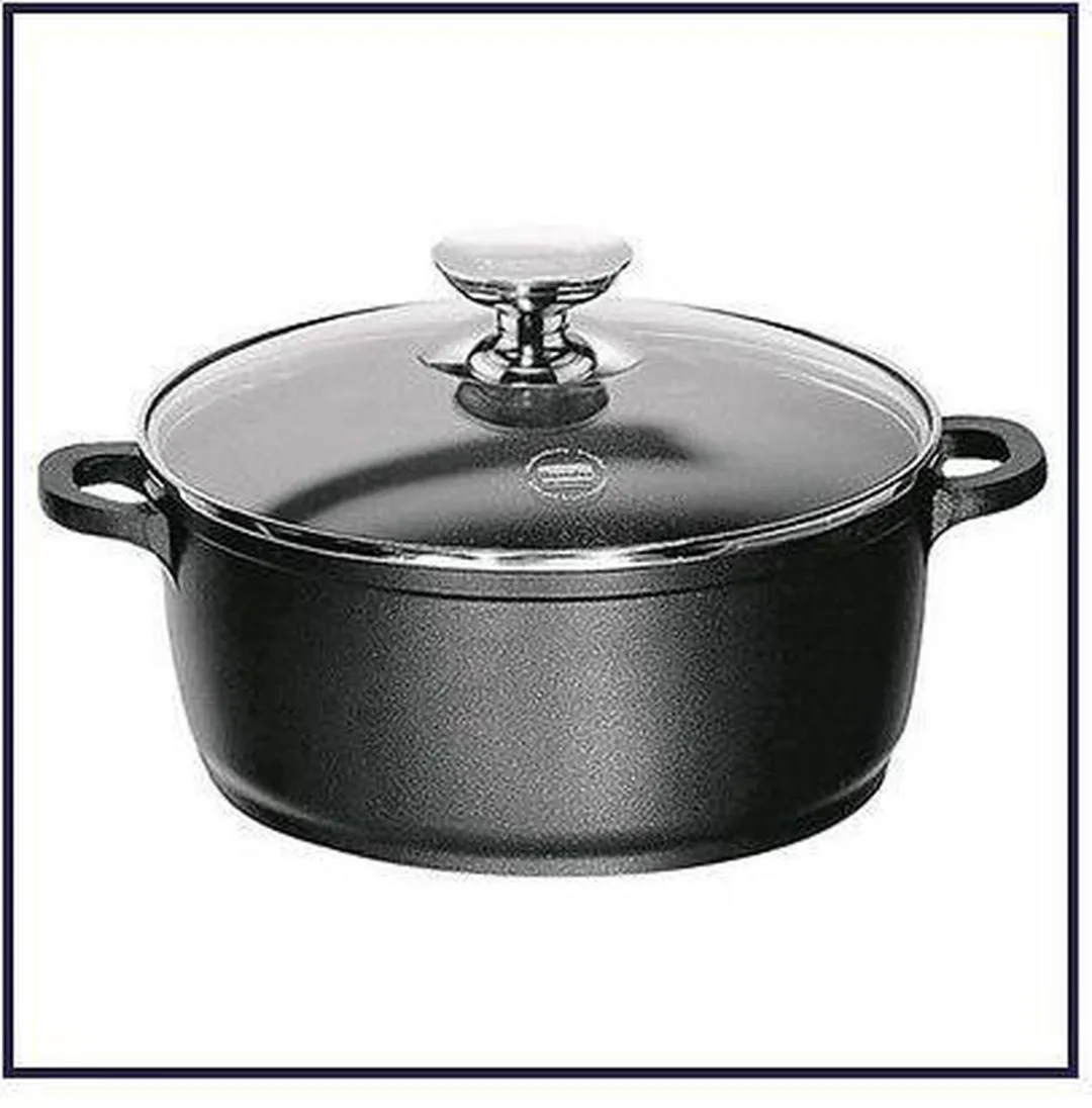 Berndes Vario Click Induction kookpan met deksel - aluminium - Ø 20 cm - Zwart