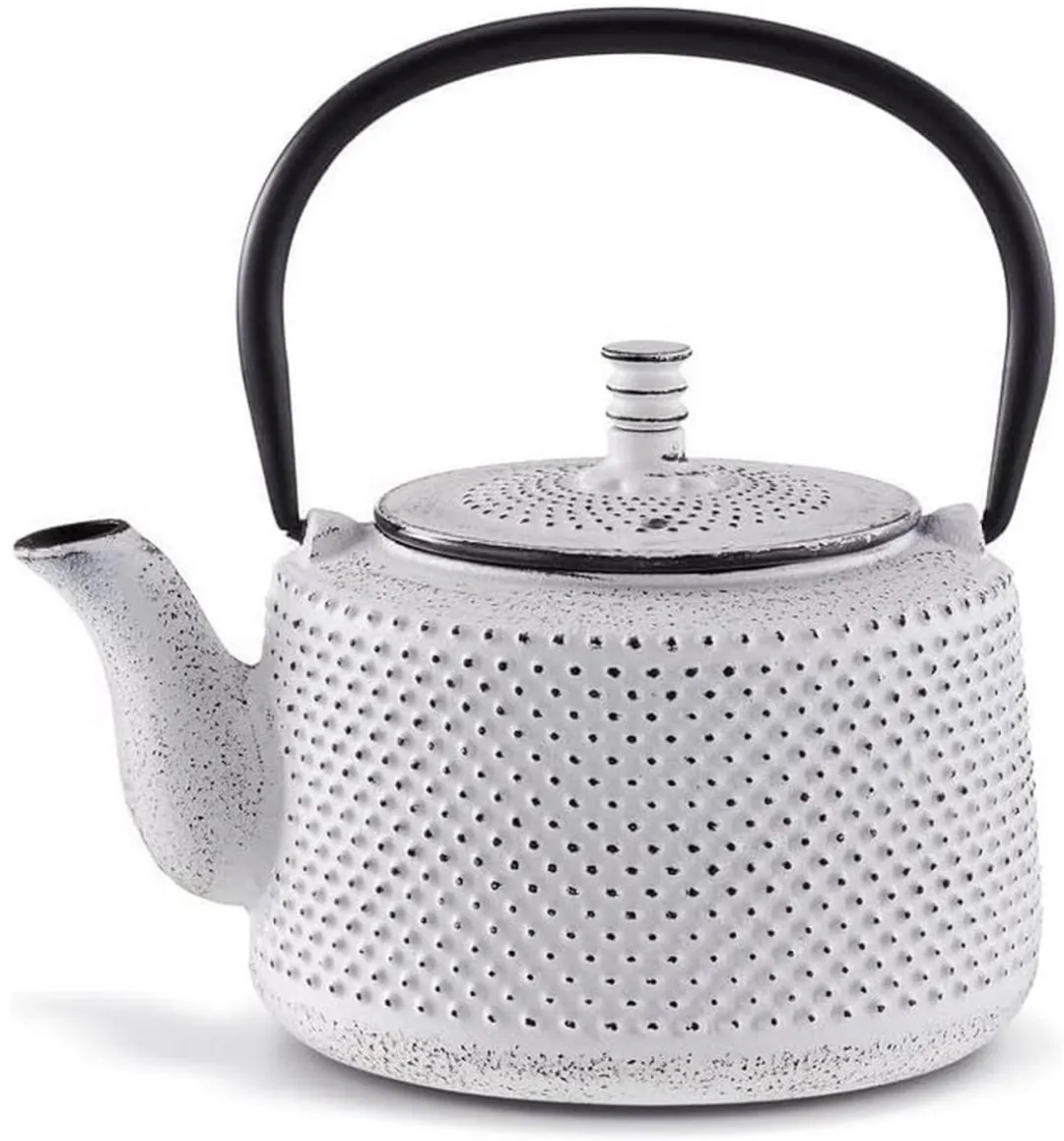 Beka Jito Gietijzeren Theepot 16409314 - 4 Kopjes - Wit