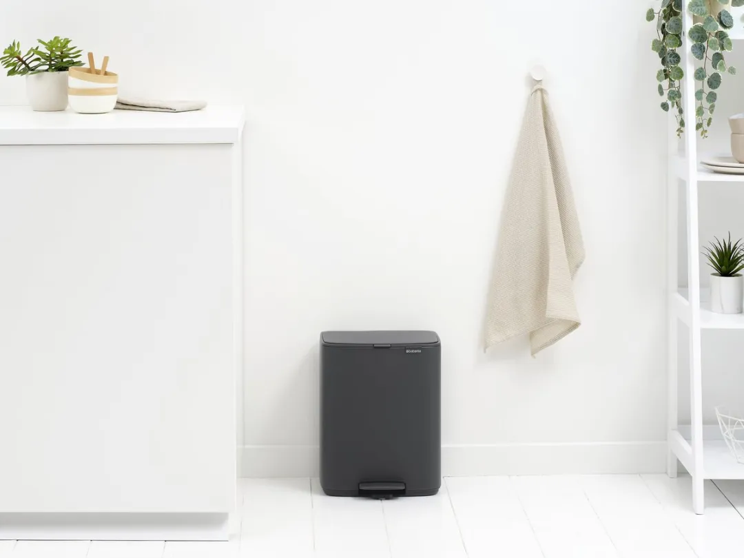Brabantia Bo Pedaalemmer 12L - Mineral Infinite Grey
