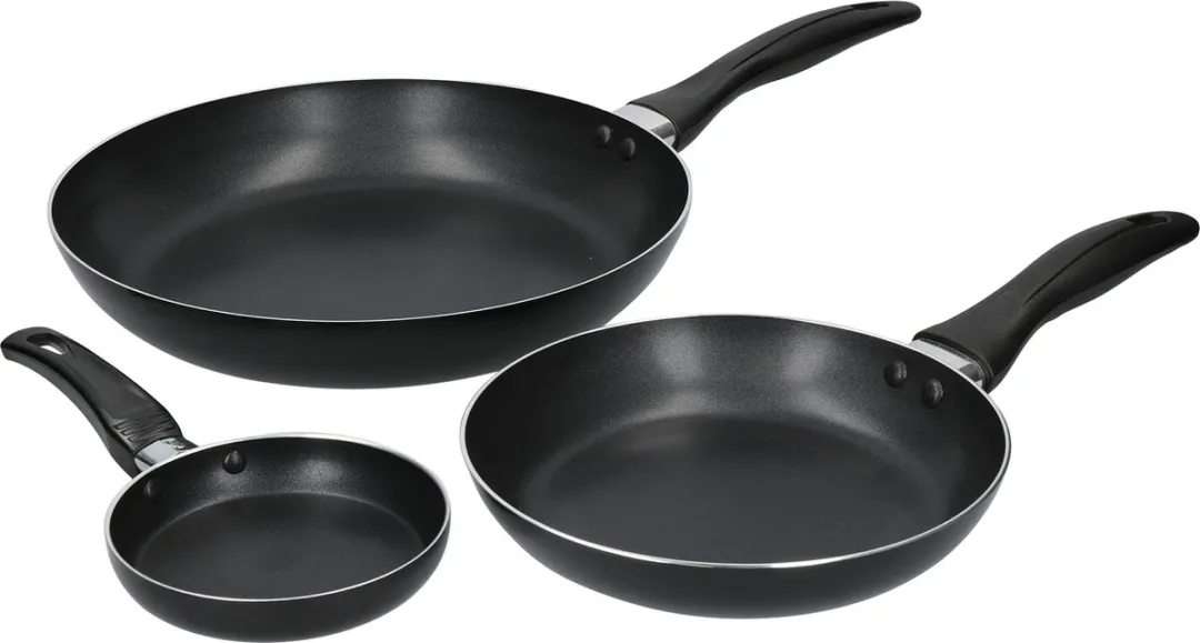 KitchenCraft Anti-aanbak Braadpannenset 3-delig