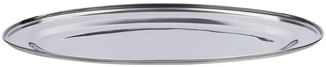 Excellent Houseware BBQ Serveerschaal 40x26cm - Zilver