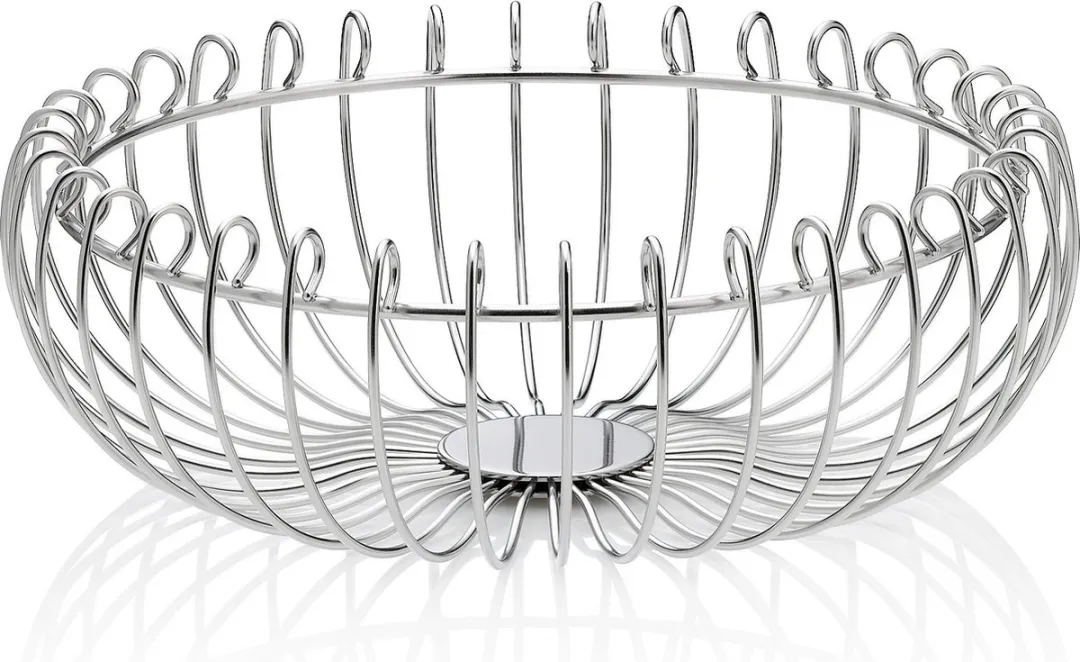 Kela Jori Fruitmand RVS - Ø30cm - Zilver