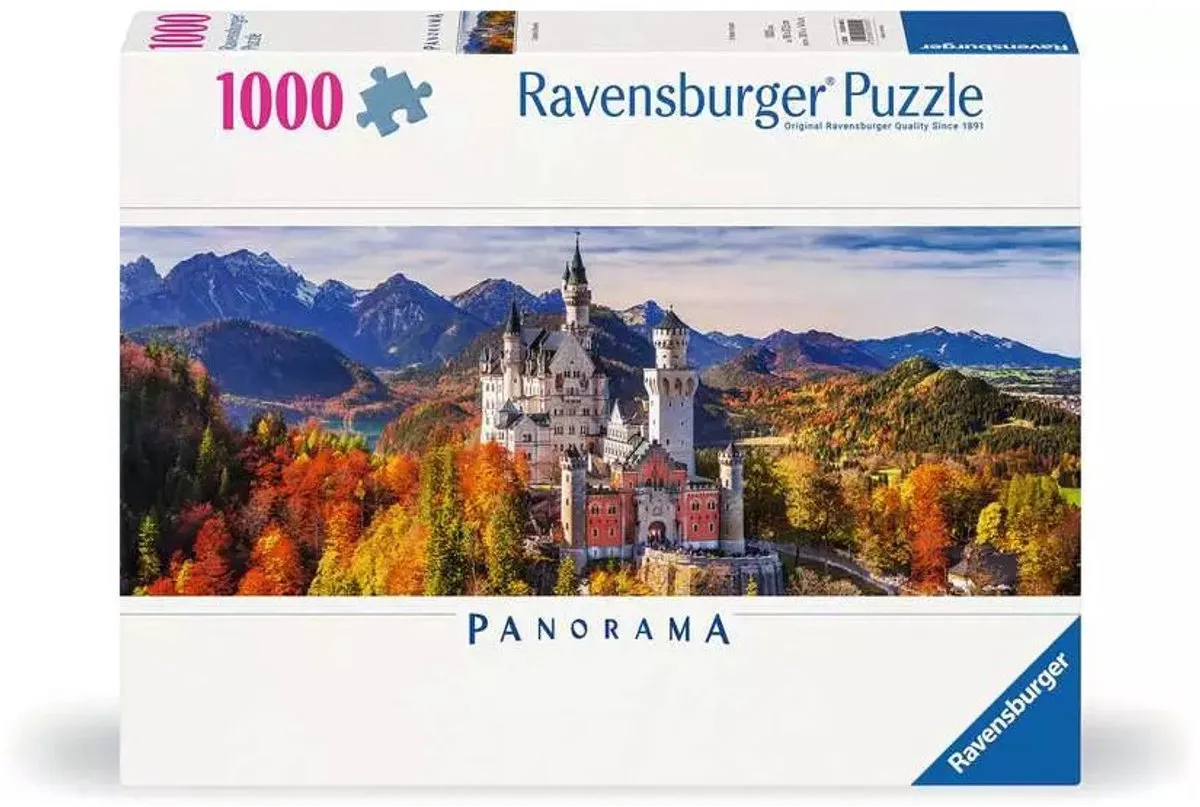Ravensburger Puzzel Panorama Castello Bavaria 1000 Stuks