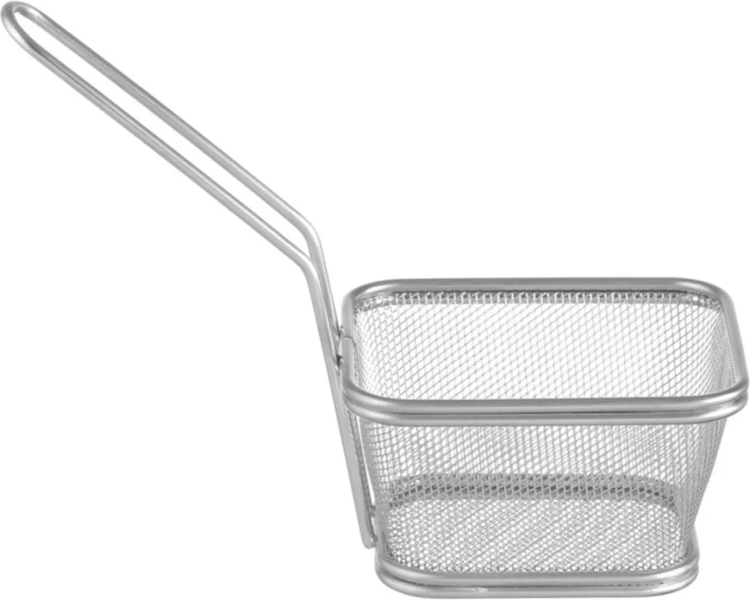 HENDI 425664 Mini Frituurmandjes - Roestvast Staal - 105x90x60mm